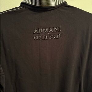 Medium polo with long sleeves. Armani Collezioni. Very rare.